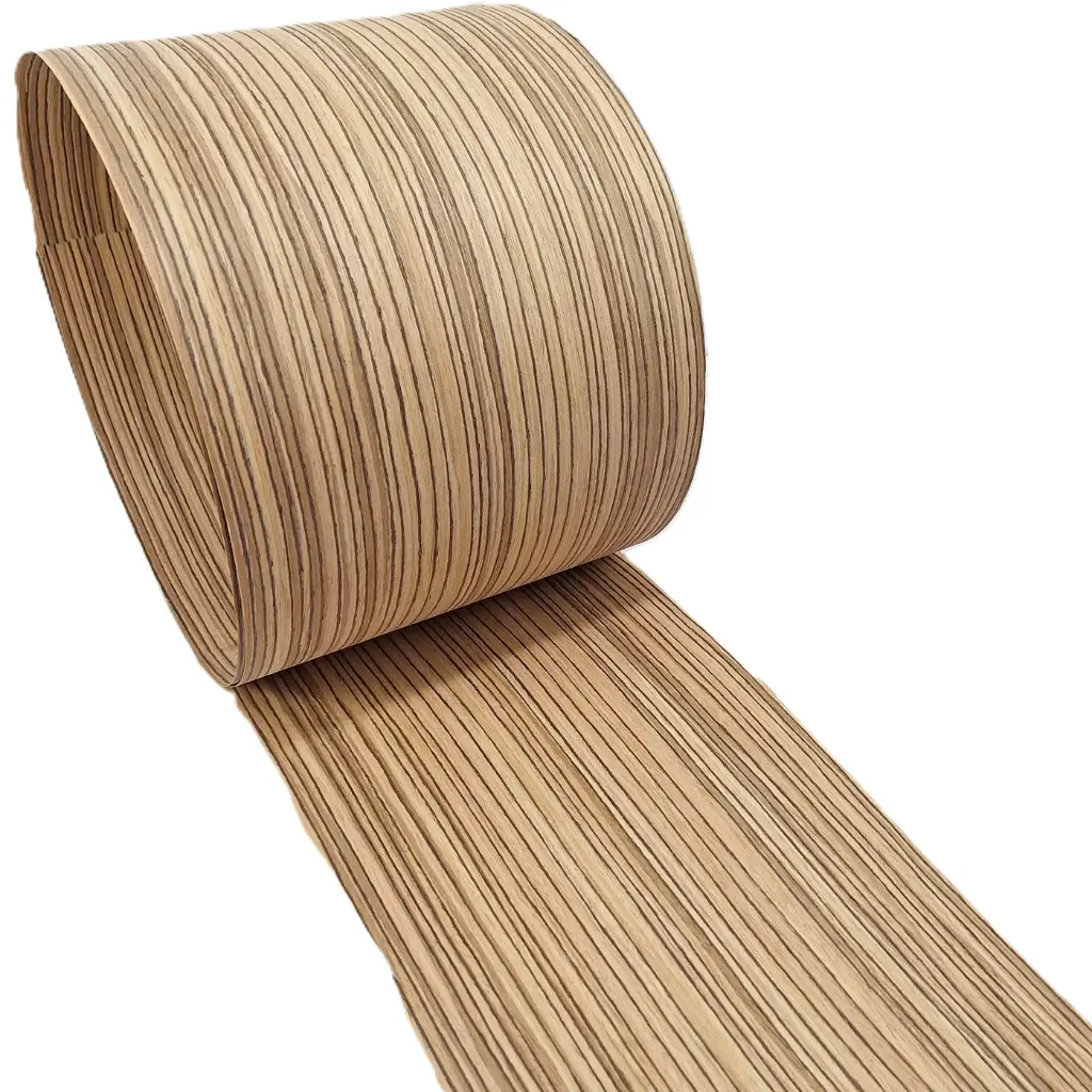 Chapa de Madera Zebrano Reconstituida 65x250cm