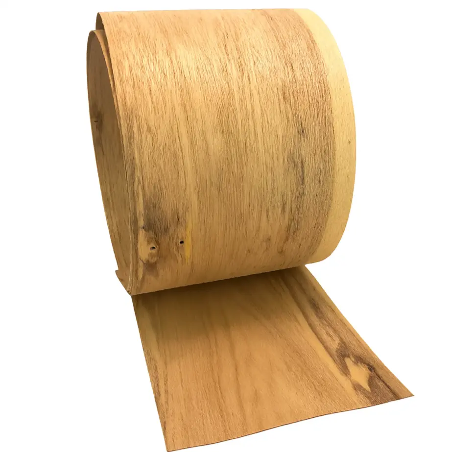 Chapa de Madera Natural Petiribi Ancho 15cm Largo 300cm Espesor 0,7mm