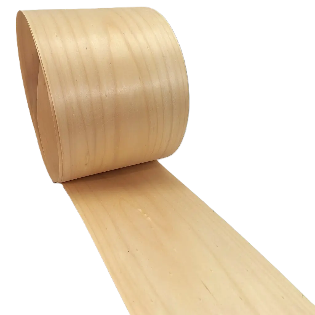 Chapa de Madera Natural Pino Araucaria Ancho 18cm Largo 255cm Espesor 0,7mm (copia)