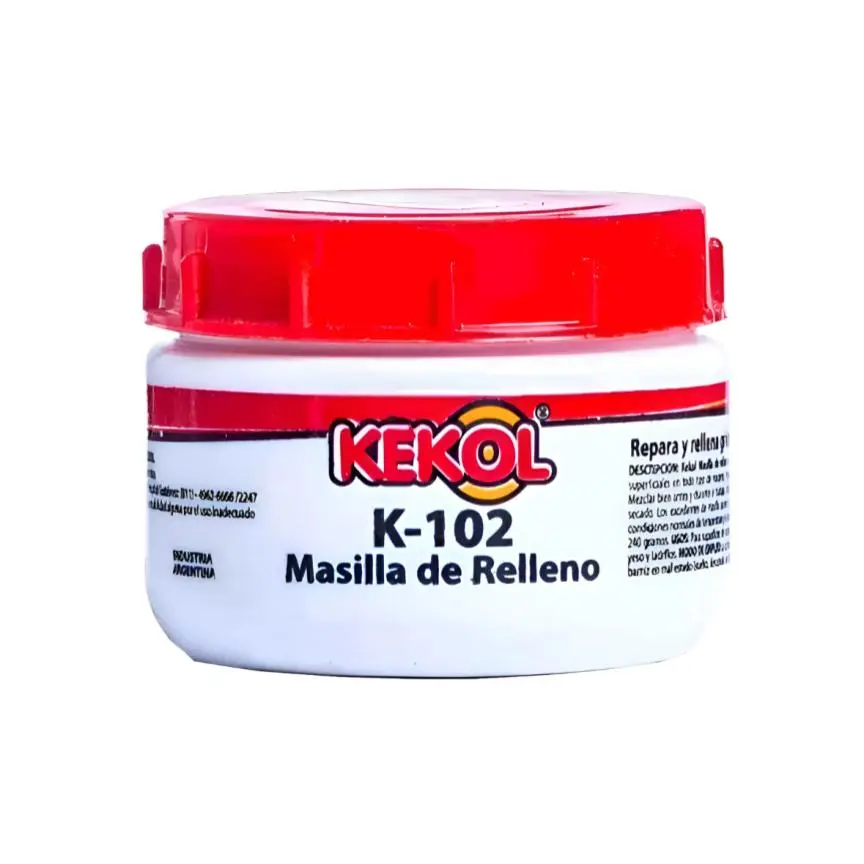 Masilla Vinílica K-102 240grs Para Madera Kekol  