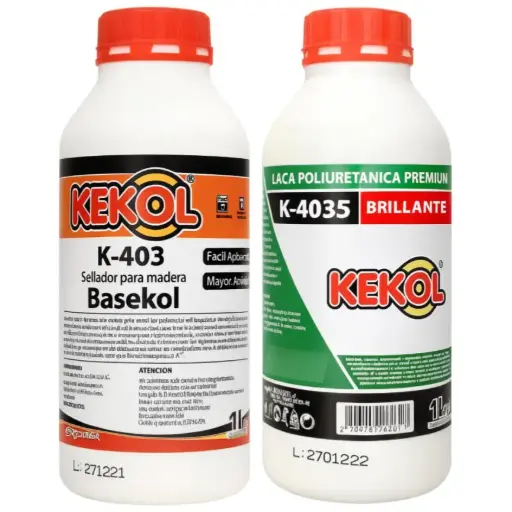 Combo Sellador K-403 1l Laca K-4035 1l Kekol