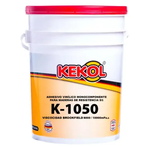 [K-1050-20KG-COLAVINIL] Cola Vinilica 20k Kekol K-1050 Adhesivo Carpintero Madera