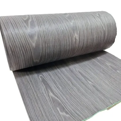 [CHA-EBANOOSCFLOR-42X280] Chapa de Madera Ebano Oscuro Floreado Reconstituida 41x270cm (copia)